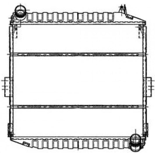 Radiator Assembly - PC Core: 412x475x58To SuitTractorDeutz Fahr 1012 '95-01* COMING SOON * - IN034