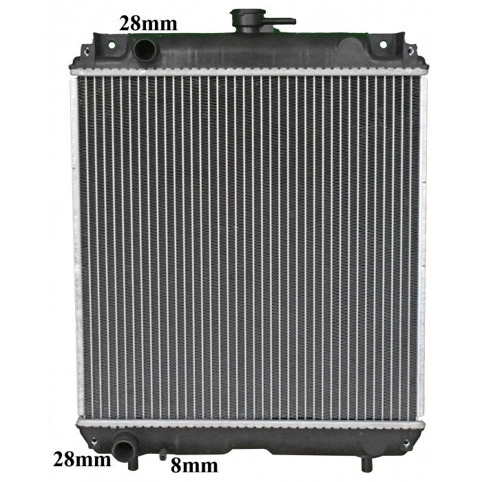 Radiator Assembly - Core: 400x390x48 To Suit Mower Kubota F3060 - IN040