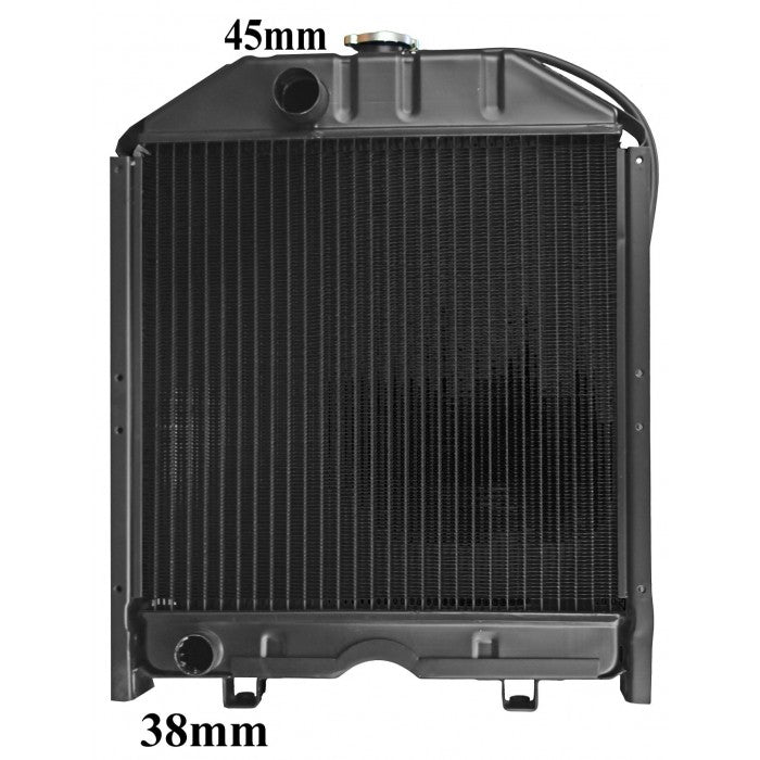 Radiator Assembly - BC Core: 445x464x66 To Suit Tractor Fiat 450 / 500 / 600 - IN056