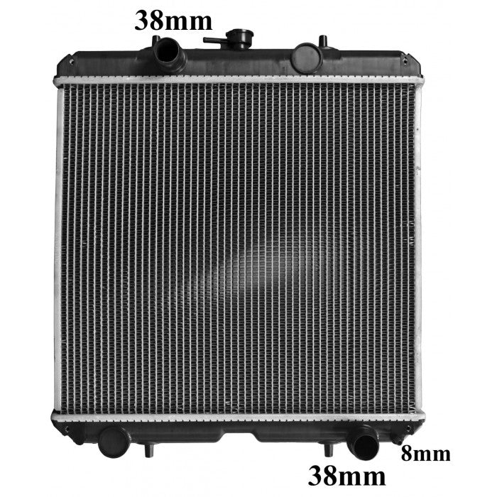 Radiator Assembly - Core: 575x527x48 H/P: 544x74/74 To Suit Ex - IN166
