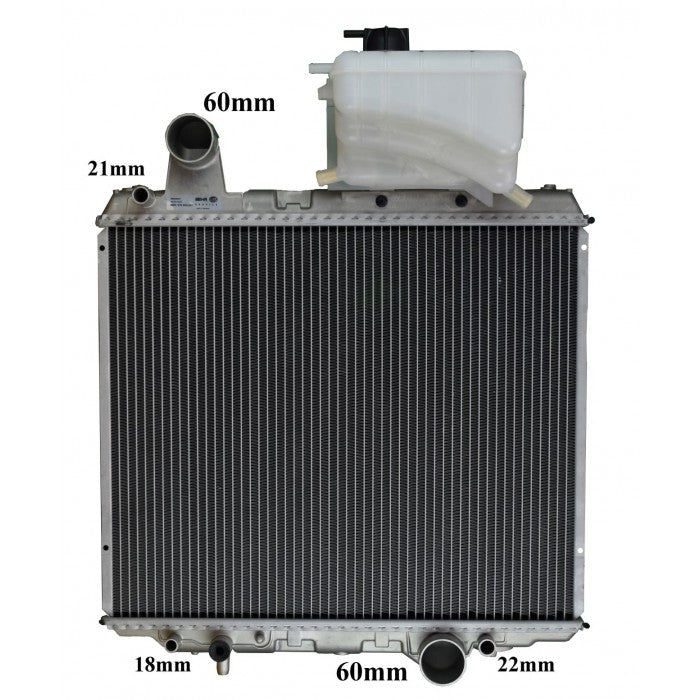 Radiator Assembly - Core: 503x597x120 To Suit Tractor John Deere 6130 / 62 - IN061