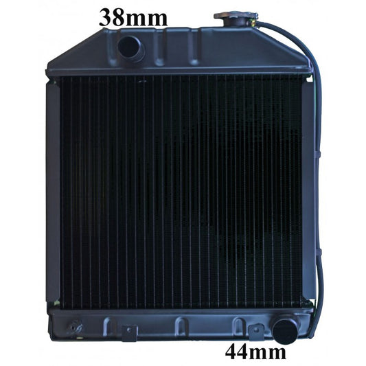 Radiator Assembly - BC Core: 410x445x4R To Suit Tractor Fordson 3000 / 4000 / - IN074