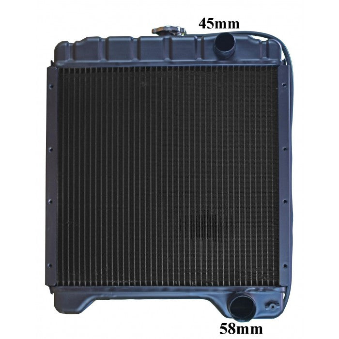 Radiator Assembly - BC Core: 485x505x6R To Suit Tractor Case Maxxum Series&nb - IN075