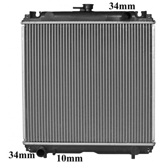 Radiator Assembly - Core: 450x450x48 H/P: 463x69/69 To Suit Ko - IN087