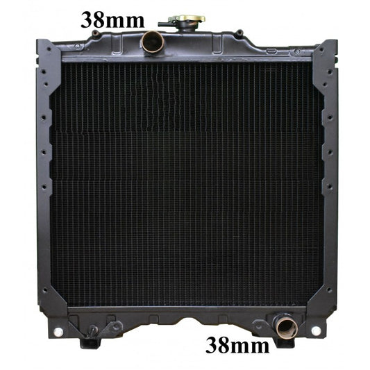 Radiator Assembly - BC Core: 460x540x4R - 74mm To Suit Tractor Case JX1090U / - IN089