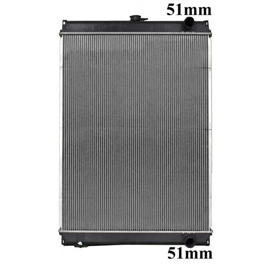 Radiator Assembly - Core: 950x729x56 H/P: 750x87/87 To Suit Ex - IN099