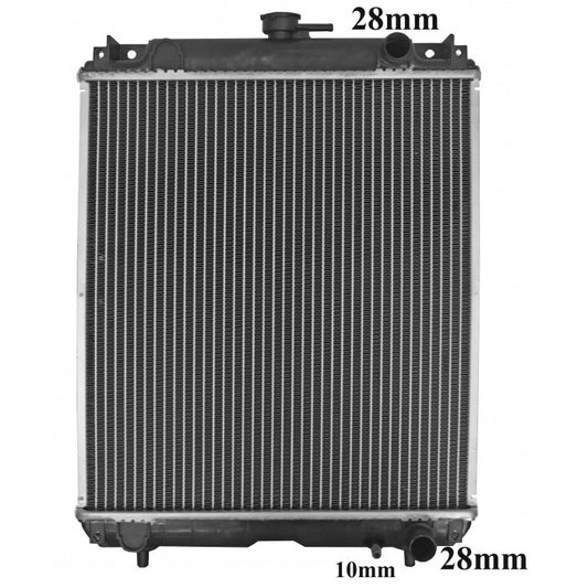 Radiator Assembly - Core: 450x390x48 To Suit Iseki Tractor Caterpillar Excavato - IN101