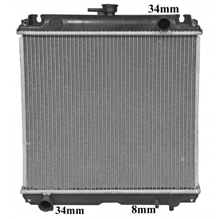 Radiator Assembly - Core: 400x450x48 H/P: 465x69/69 To Suit Ge - IN114