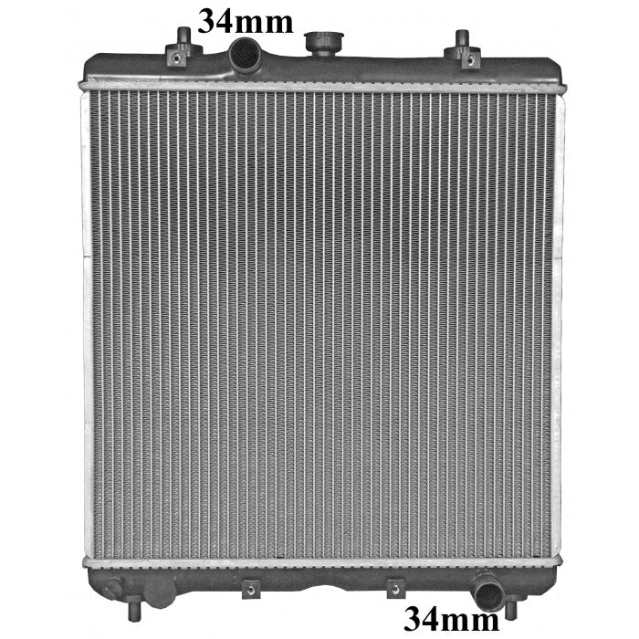 Radiator Assembly - Core: 485x498x56 H/P: 500x73/73 To Suit Ex - IN118