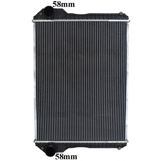 Radiator Assembly - Core: 670x498x106 H/P: 529x124/124 To Suit - IN123