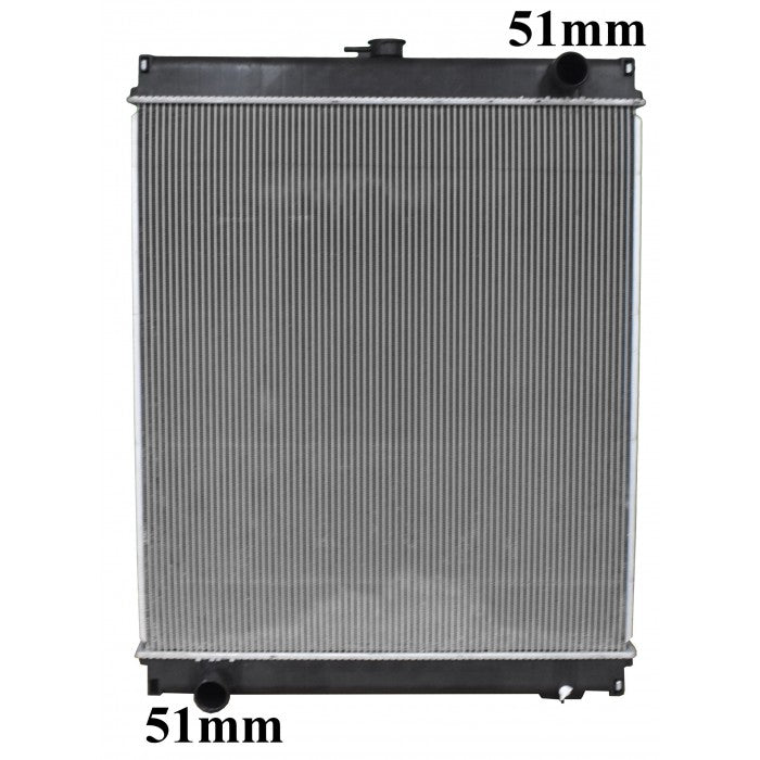 Radiator Assembly - Core: 830x714x68 H/P: 748x85/85 To Suit Ex - IN140