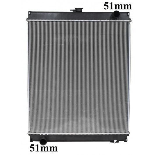 Radiator Assembly - Core: 830x714x68 H/P: 748x85/85 To Suit Ex - IN140