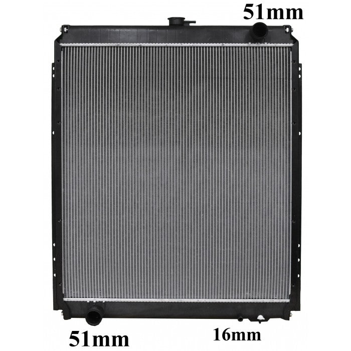 Radiator Assembly - Core: 830x714x68 H/P: 748x85/85 To Suit Ex - IN150