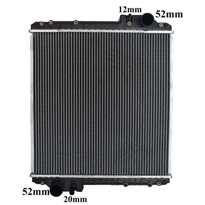 Radiator Assembly - Core: 570x526x100 H/P: 552x124/124 To Suit - IN163
