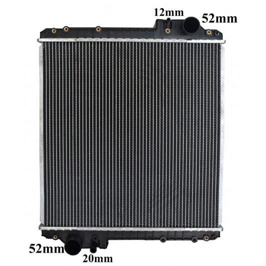 Radiator Assembly - Core: 570x526x100 H/P: 552x124/124 To Suit - IN163