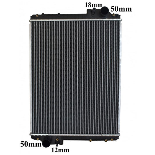 Radiator Assembly - Core: 690x526x100 H/P: 552x124/124 To Suit - IN164