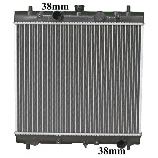 Radiator Assembly - Core: 425x488x48 H/P: 505x54/54 To Suit Ku - IN183