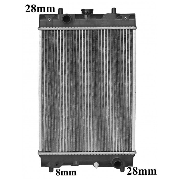 Radiator Assembly - Core: 400x298x36 H/P: 313x54/54 To Suit Ex - IN188