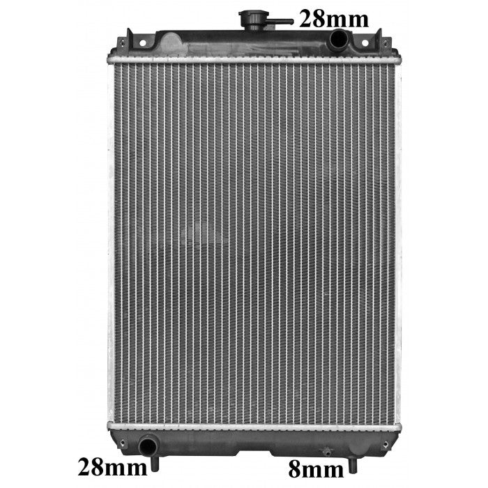 Radiator Assembly - Core: 500x390x48 To Suit Kubota - IN206