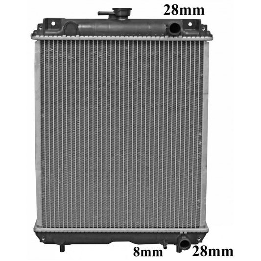 Radiator Assembly - Core: 450x390x48 H/P: 407x68/68 To Suit In - IN213