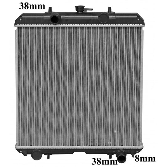 Radiator Assembly - Core: 525x528x56 H/P: 544x74/74 To Suit Ex - IN215