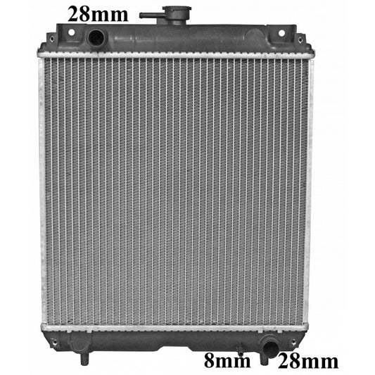 Radiator Assembly - Core: 400x398x48 To Suit Mini Excavator Hyundai Robex - IN217