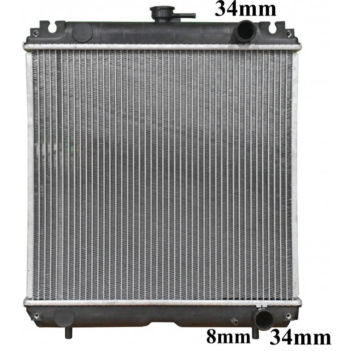 Radiator Assembly - Core: 425x450x48 To Suit KubotaYanmar Engine 3TNV88 / AG25N - IN219
