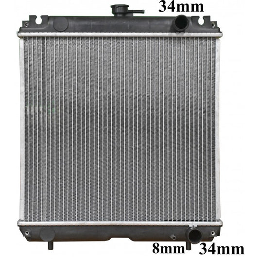 Radiator Assembly - Core: 425x450x48 To Suit KubotaYanmar Engine 3TNV88 / AG25N - IN219