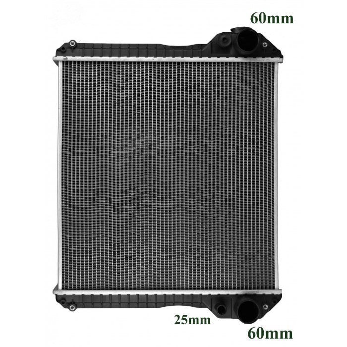 Radiator Assembly - Core: 570x570x104 H/P: 573x124/124 To Suit - IN238