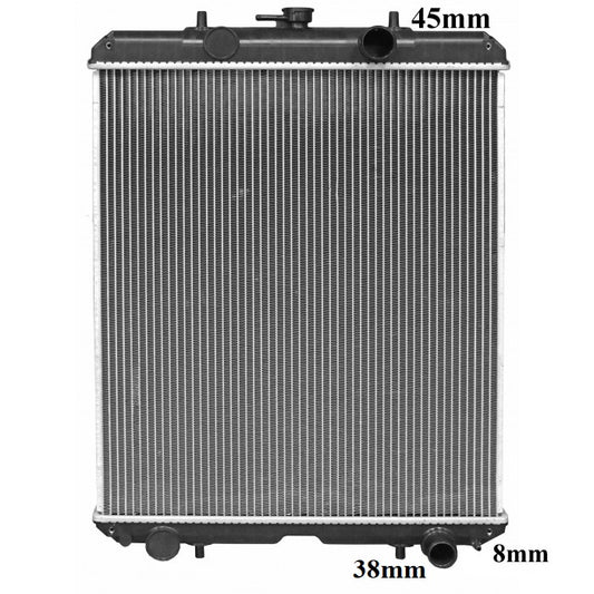 Radiator Assembly - Core: 605x518x48 H/P: 545x75/75 To Suit Mi - IN258