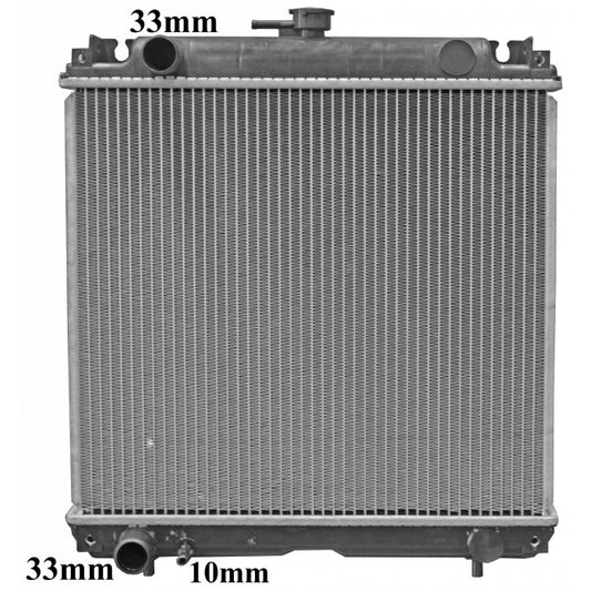 Radiator Assembly - Core: 400x450x48 H/P: 465x68/68 To Suit Mo - IN265