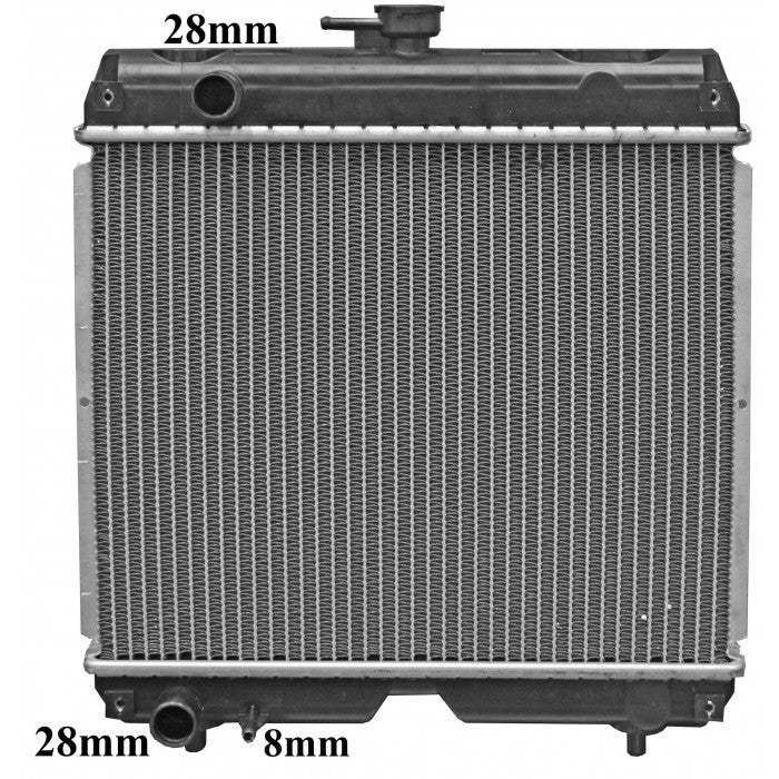 Radiator Assembly - Core: 325x388x48 To Suit Tractor Kubota B7510 - IN273
