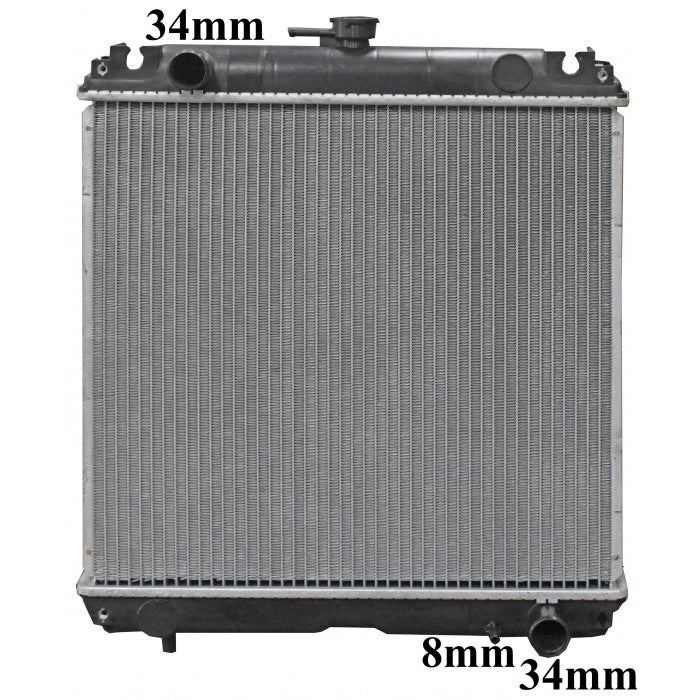 Radiator Assembly - Core: 425x450x48H/P: 465x68/68To Suit Takeuchi Excavator (Yanmar - IN298