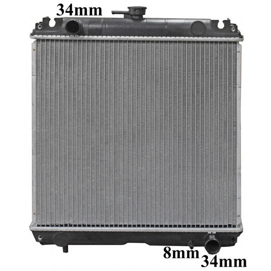 Radiator Assembly - Core: 425x450x48H/P: 465x68/68To Suit Takeuchi Excavator (Yanmar - IN298