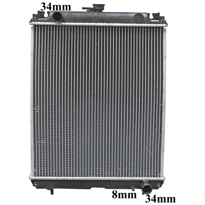 Radiator Assembly - Core: 525x448x48 H/P: 465x68/68 To Suit Ko - IN321