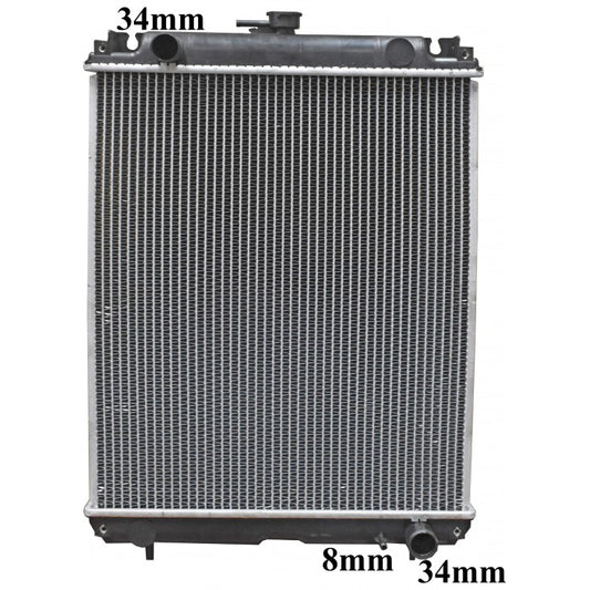 Radiator Assembly - Core: 525x448x48 H/P: 465x68/68 To Suit Ko - IN321
