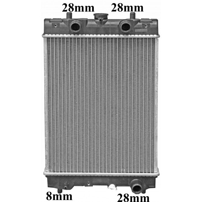 Radiator Assembly - Core: 400x298x36 H/P: 313x54/54 To Suit Ya - IN324