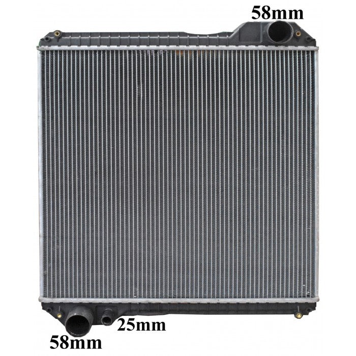 Radiator Assembly - Core: 633x616x100 H/P: 641x124/124 To Suit - IN330
