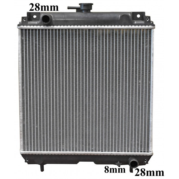 Radiator Assembly - Core: 375x390x48 H/P: 407x68/68To SuitMower - IN331