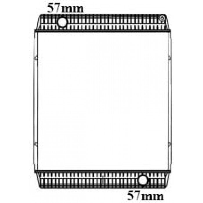 Radiator Assembly - Core: 720x678x146To suit Volvo - IN343MA