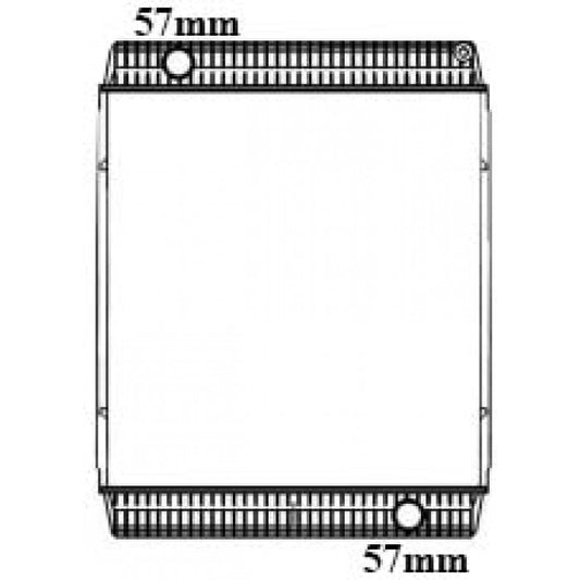 Radiator Assembly - Core: 720x678x146To suit Volvo - IN343MA