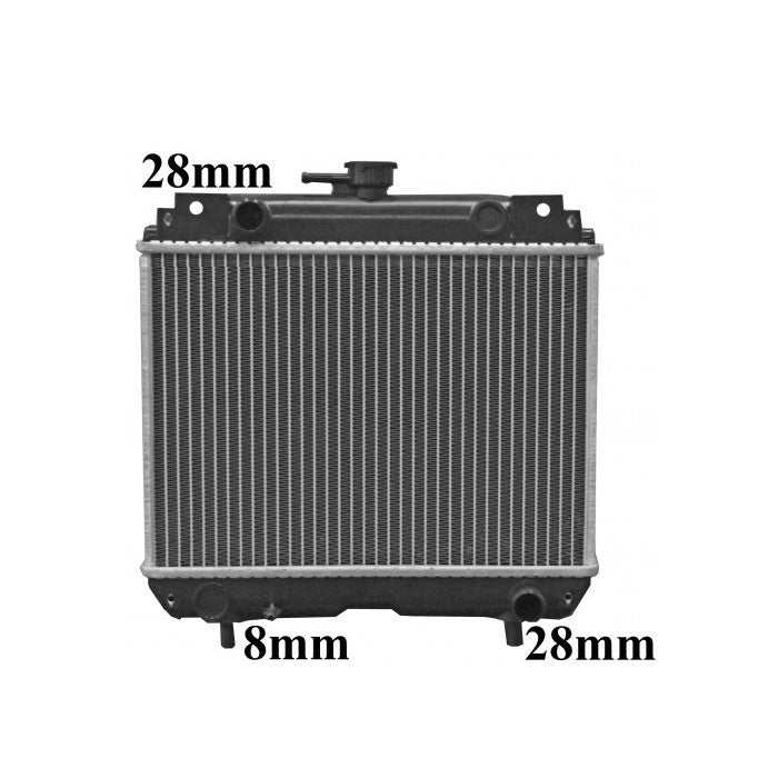 Radiator Assembly - Core: 325x351x36 H/P: 367x54/54 To Suit Ku - IN379
