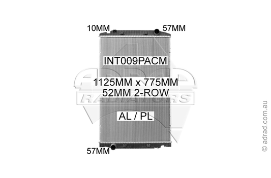 INT009PACM radiator