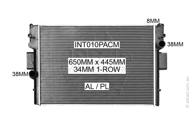 INT010PACM radiator