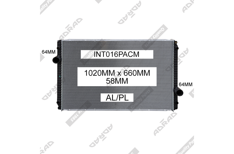INT016PACM radiator