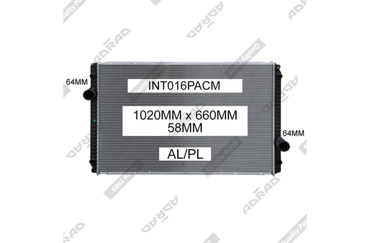 INT016PACM radiator