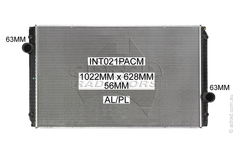 INT021PACM radiator