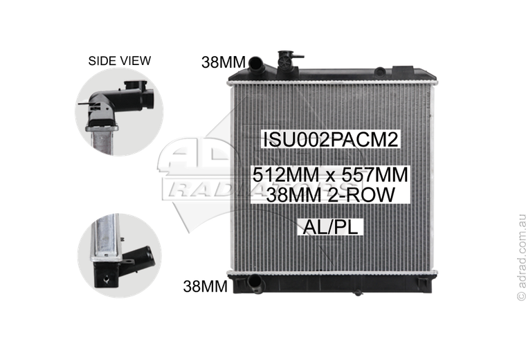 ISU002PACM2 radiator