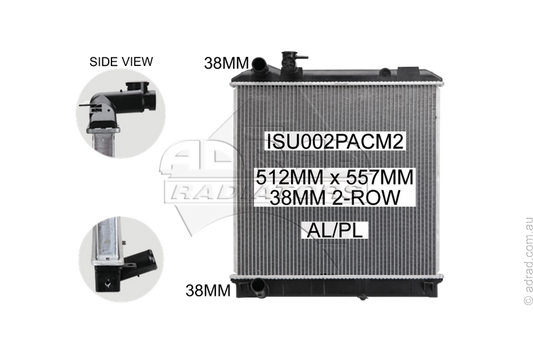 ISU002PACM2 radiator