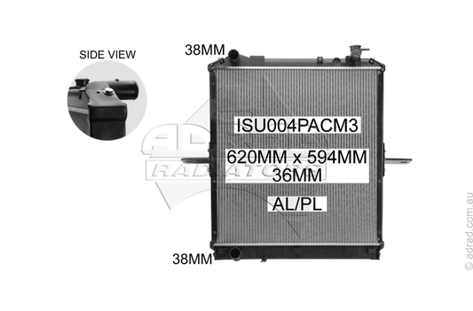 ISU004PACM3 radiator